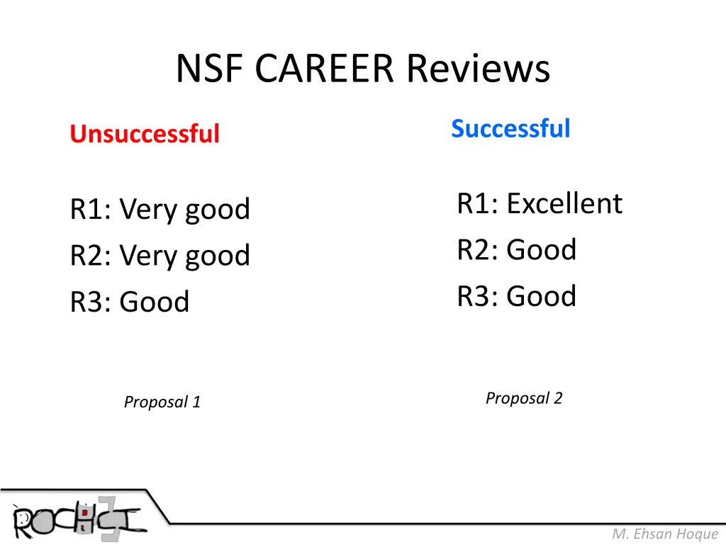 nsf career reviews