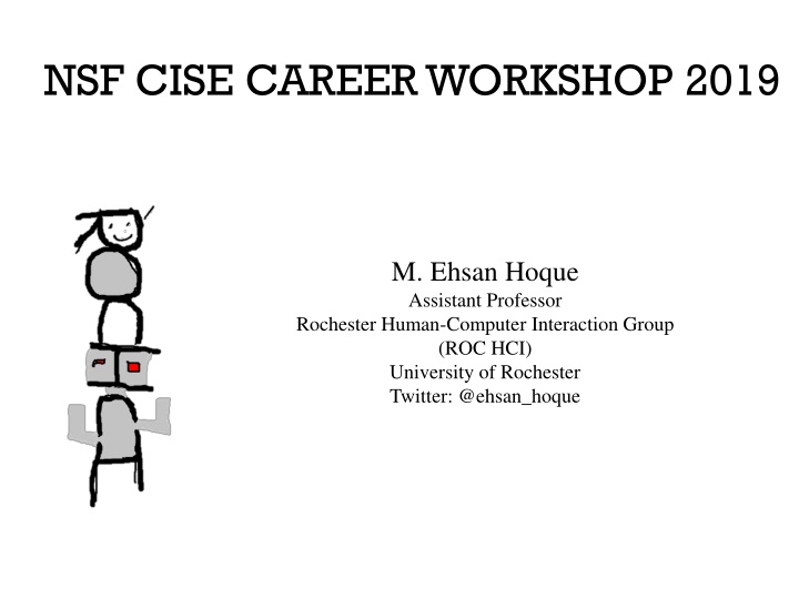 nsf cise career workshop 2019