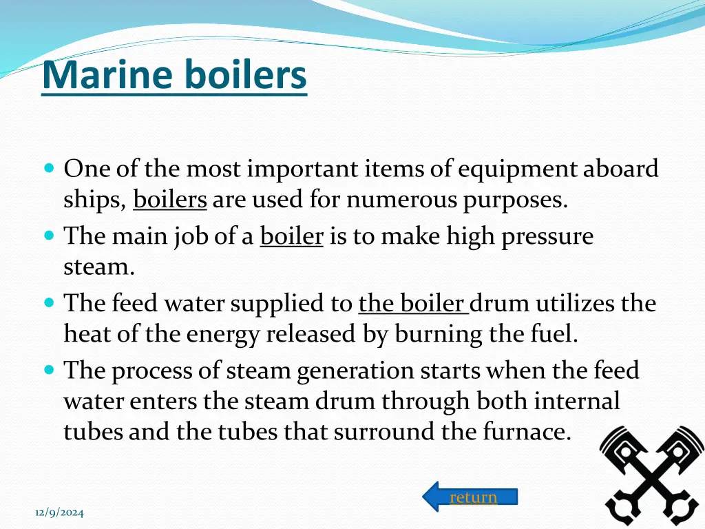 marine boilers