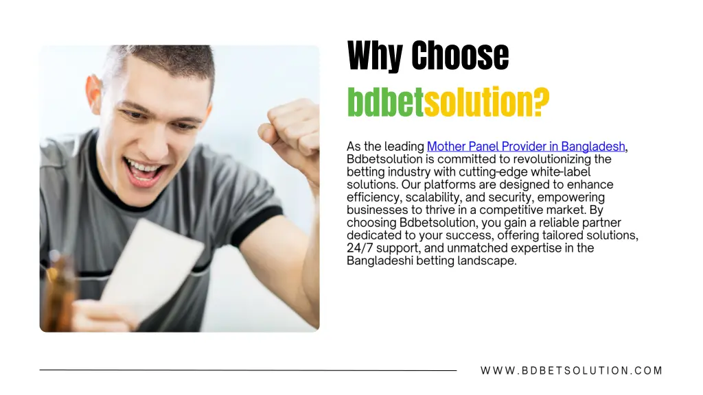 why choose bdbetsolution