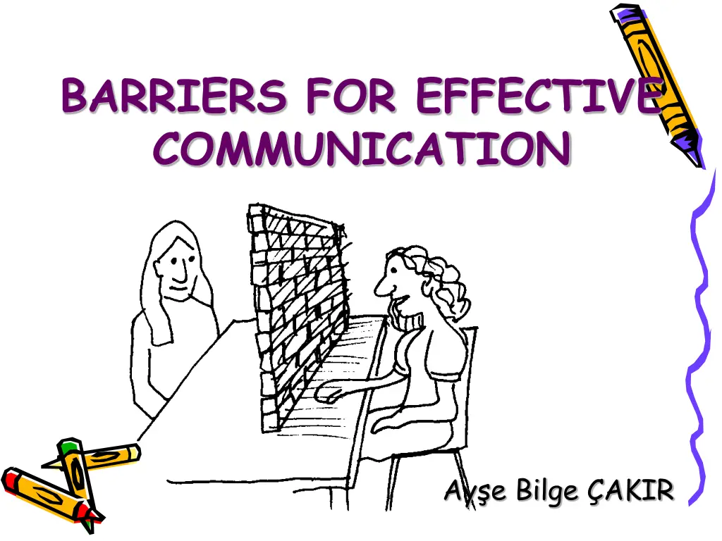 barriers for effective communication