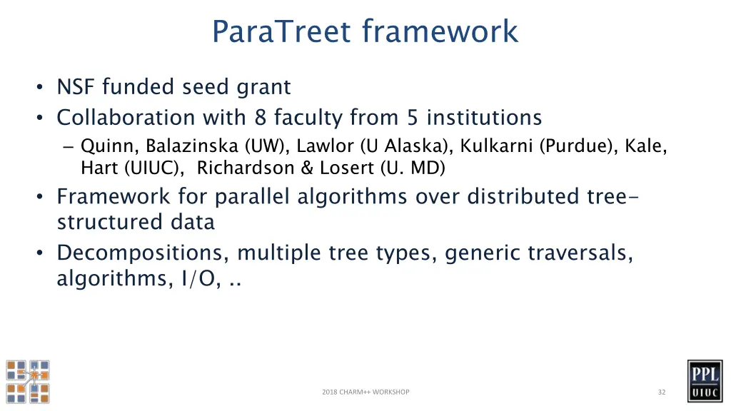 paratreet framework