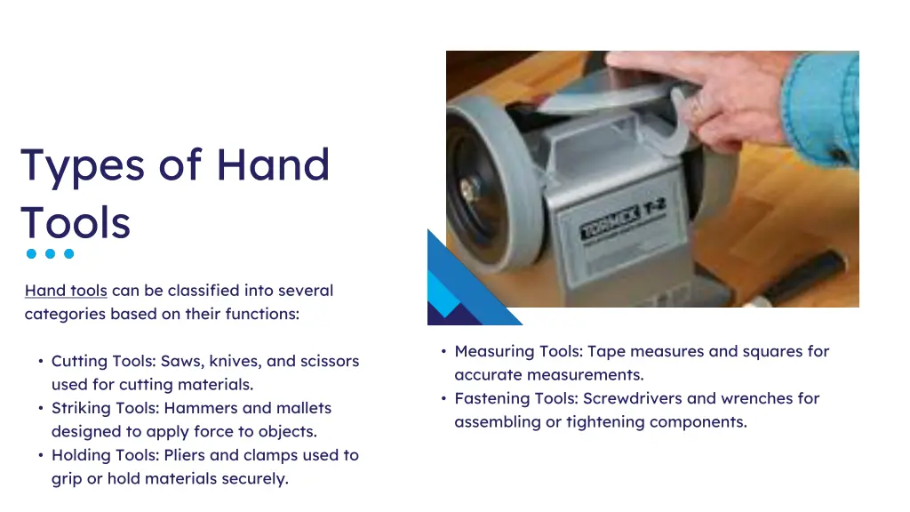 types of hand tools