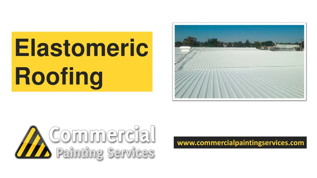 elastomeric roofing