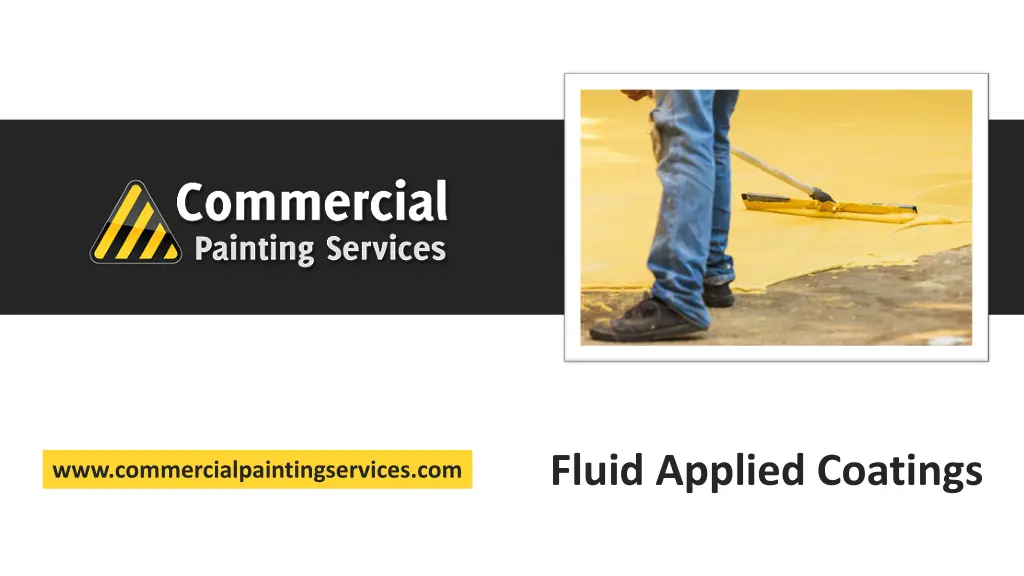 fluid applied coatings