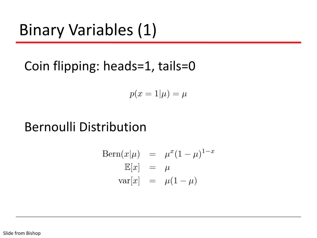 binary variables 1