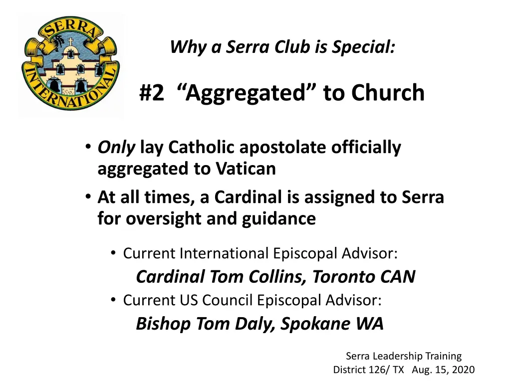 why a serra club is special 2