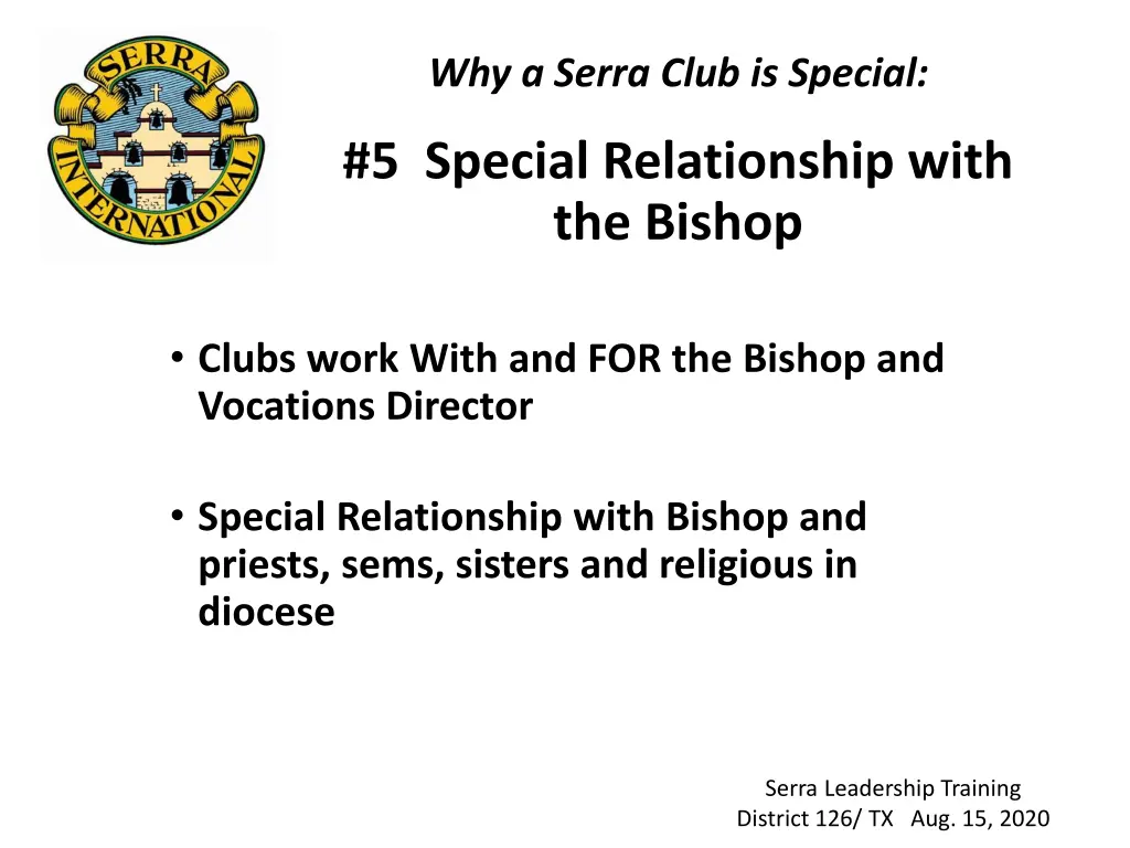 why a serra club is special 5