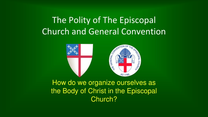 the polity of the episcopal church and general