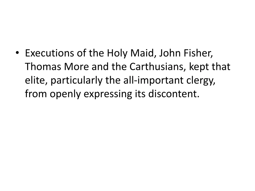 executions of the holy maid john fisher thomas