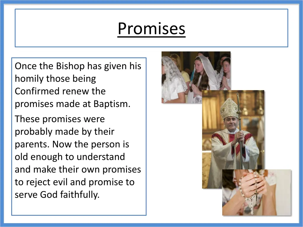 promises