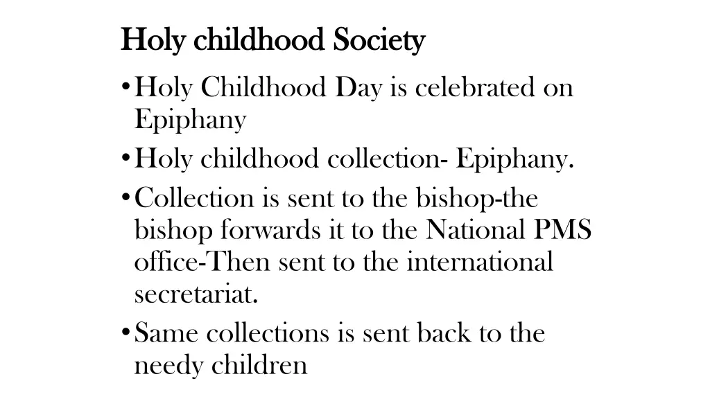 holy childhood society holy childhood society 3