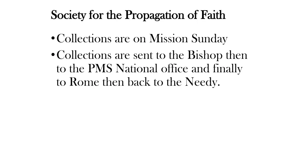 society for the propagation of faith society 2