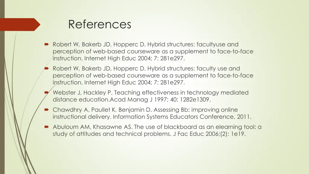 references