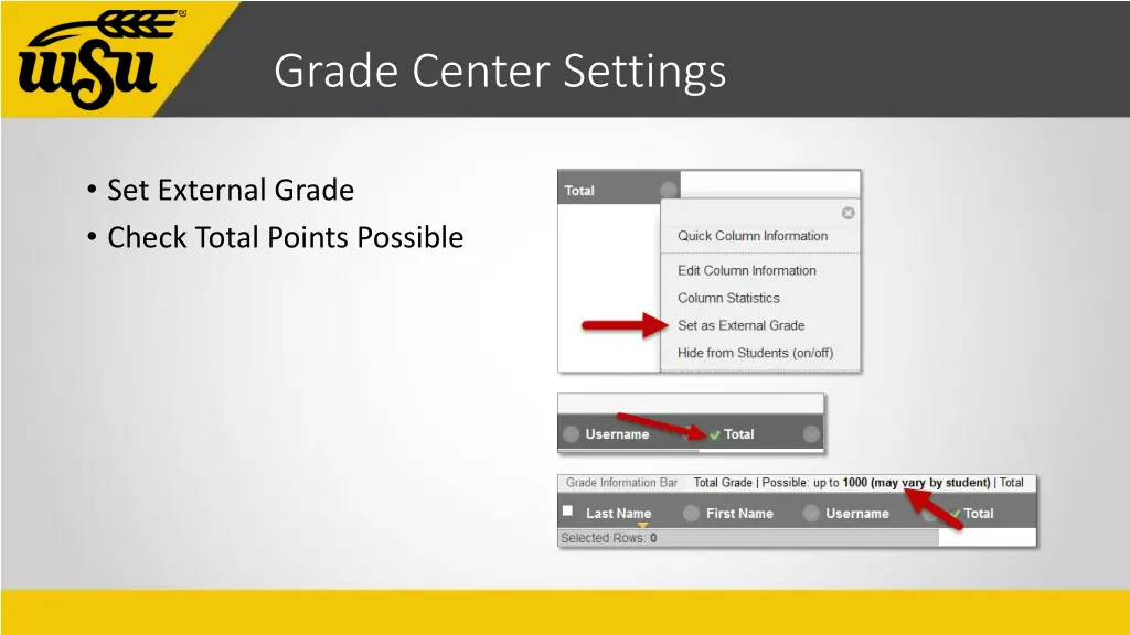 grade center settings