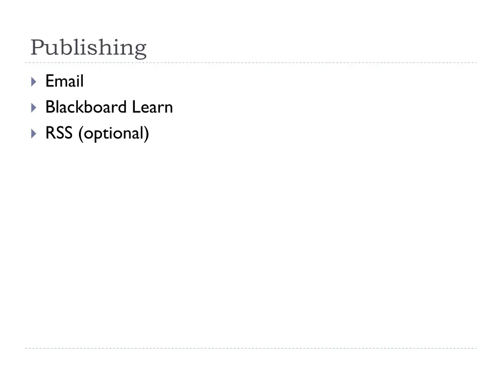 publishing