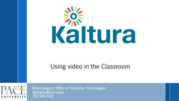 using video in the classroom