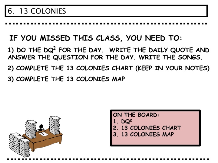 6 13 colonies