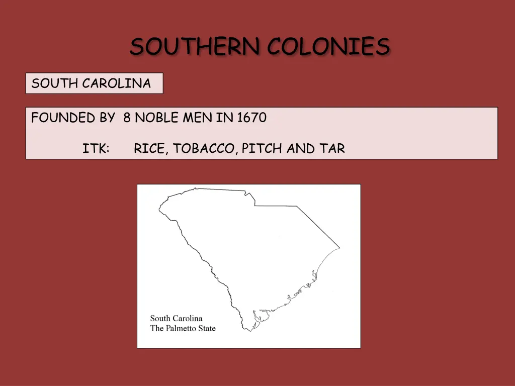 southern colonies 4