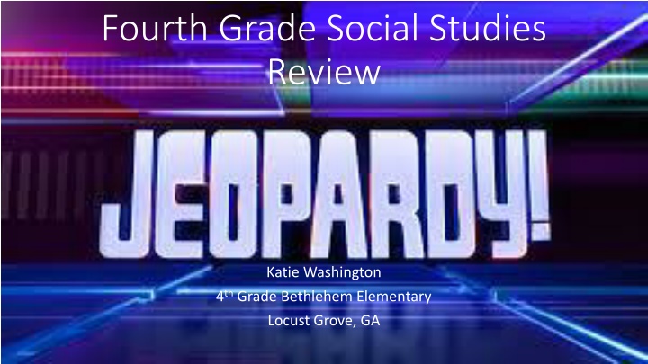 fourth grade social studies review