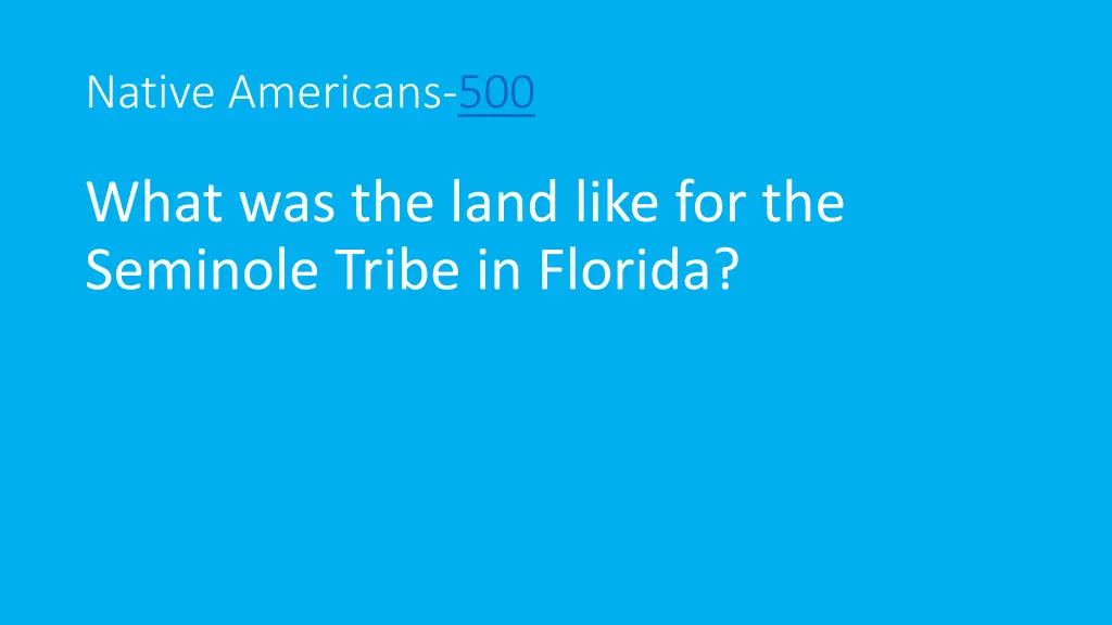 native americans 500