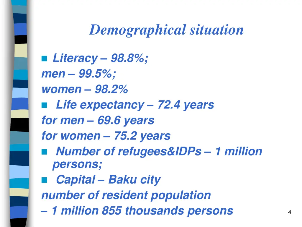 demographical situation 1