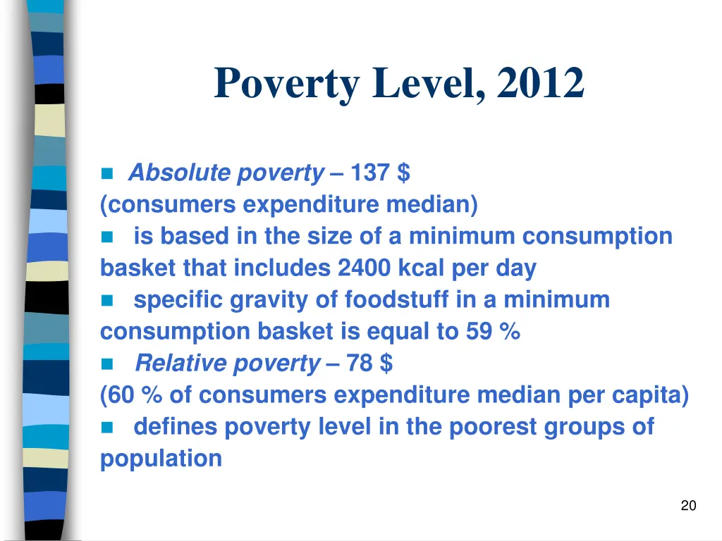 poverty level 2012