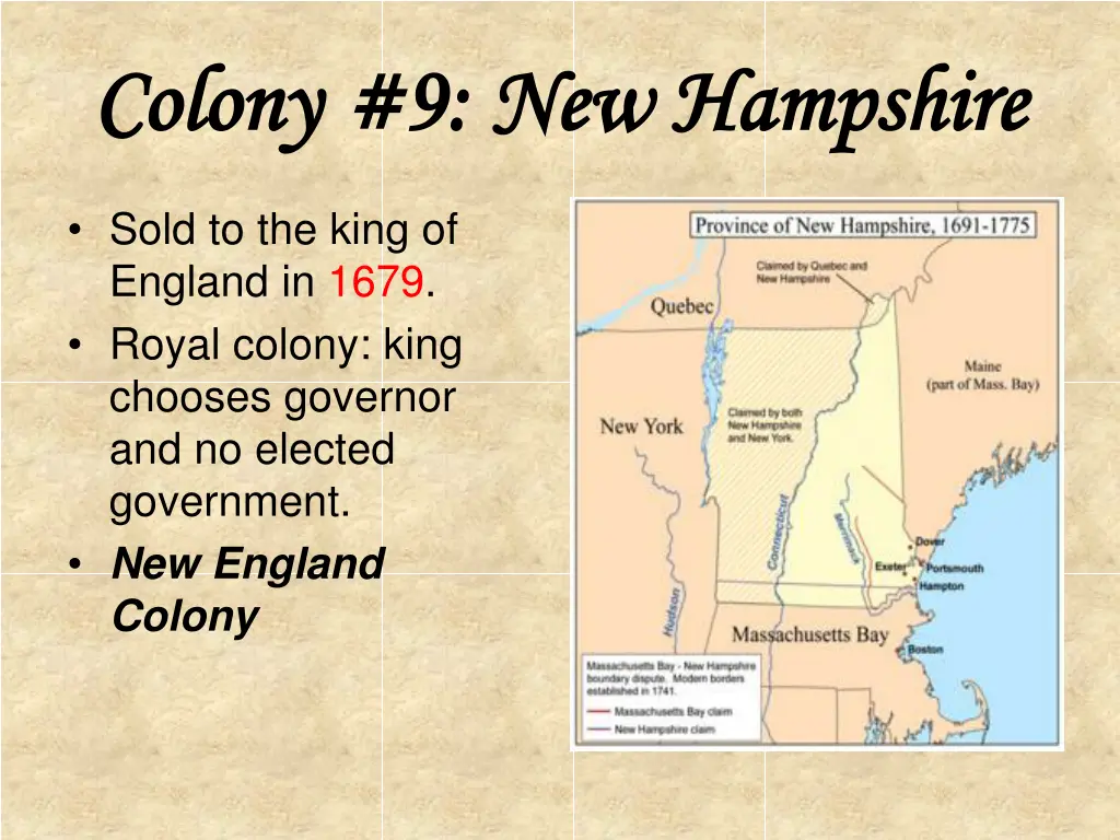 colony 9 new hampshire colony 9 new hampshire