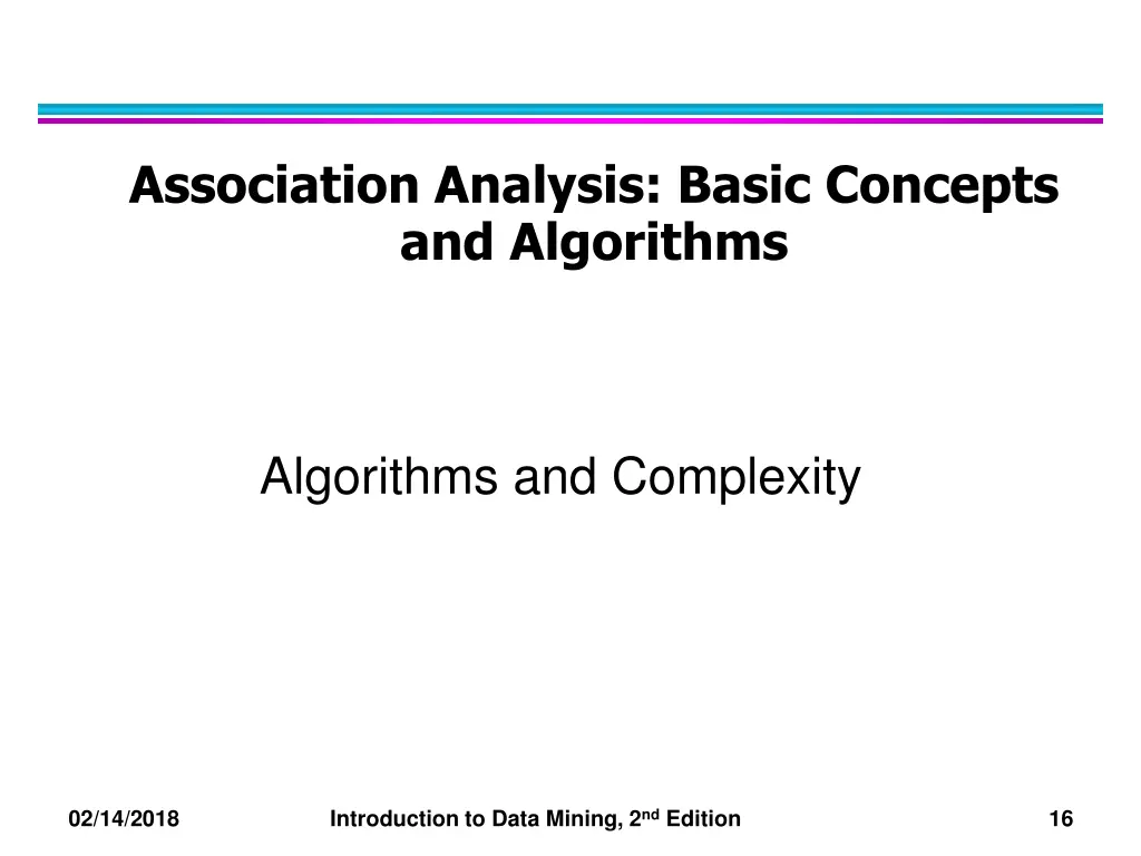 association analysis basic concepts and algorithms