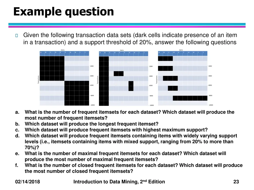 example question