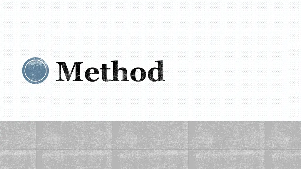 method