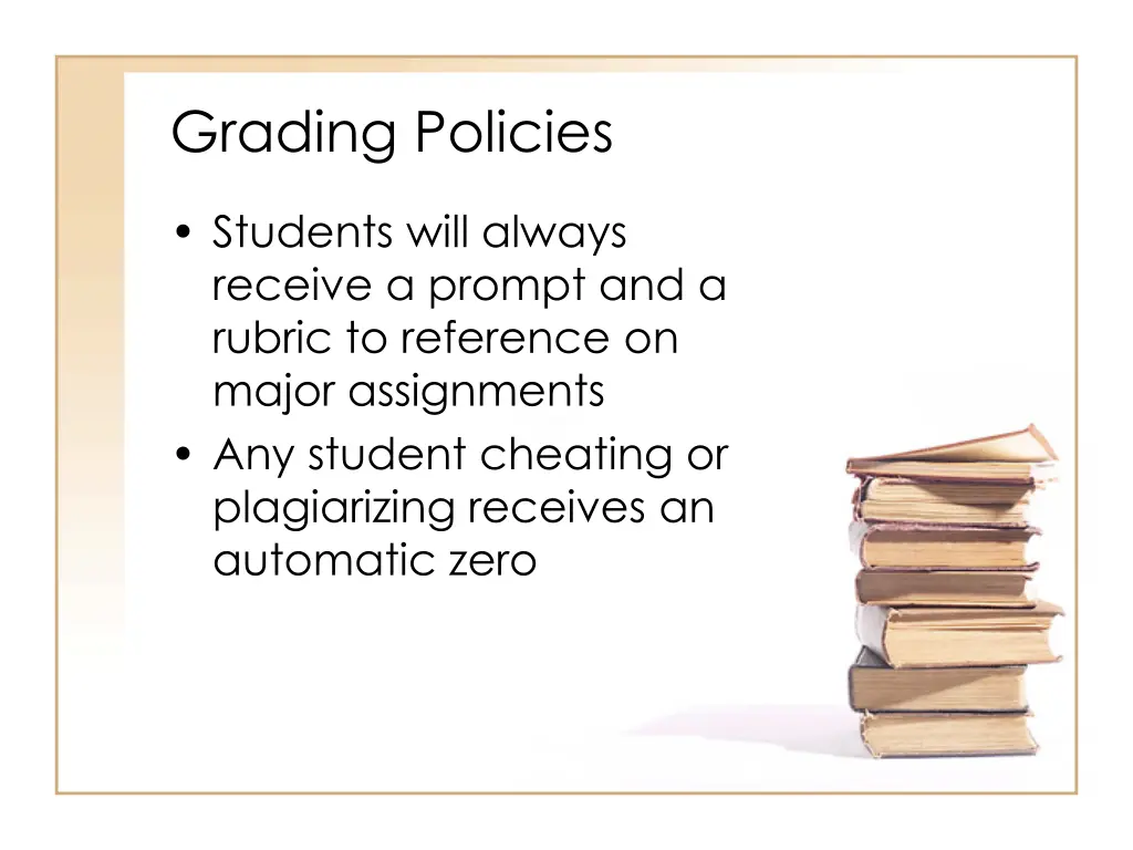 grading policies