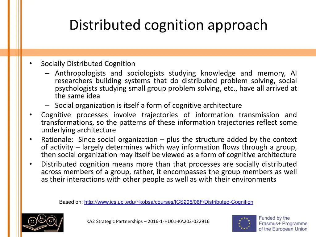 distributed cognition approach 1