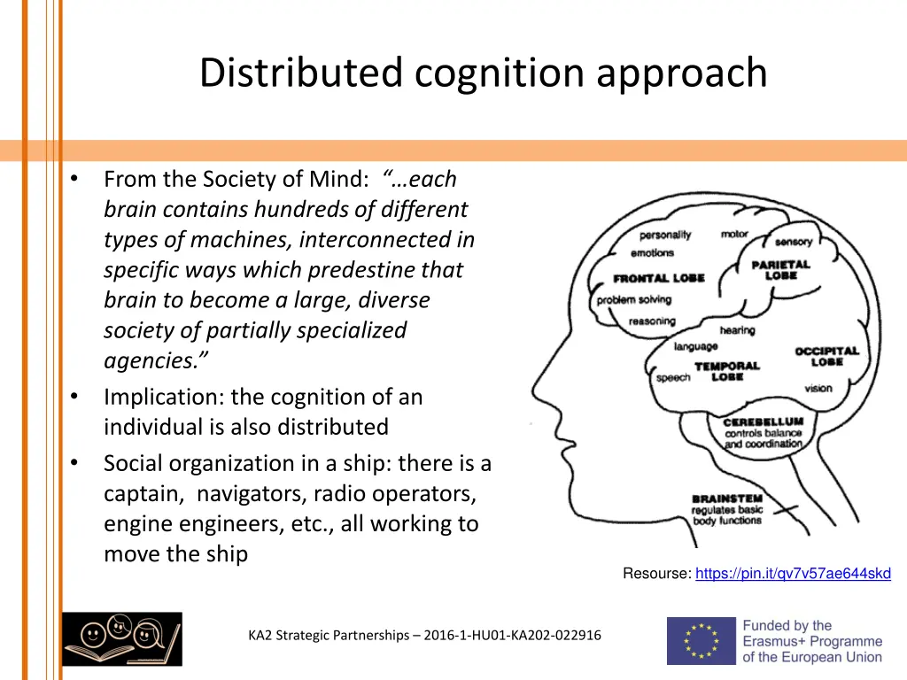 distributed cognition approach