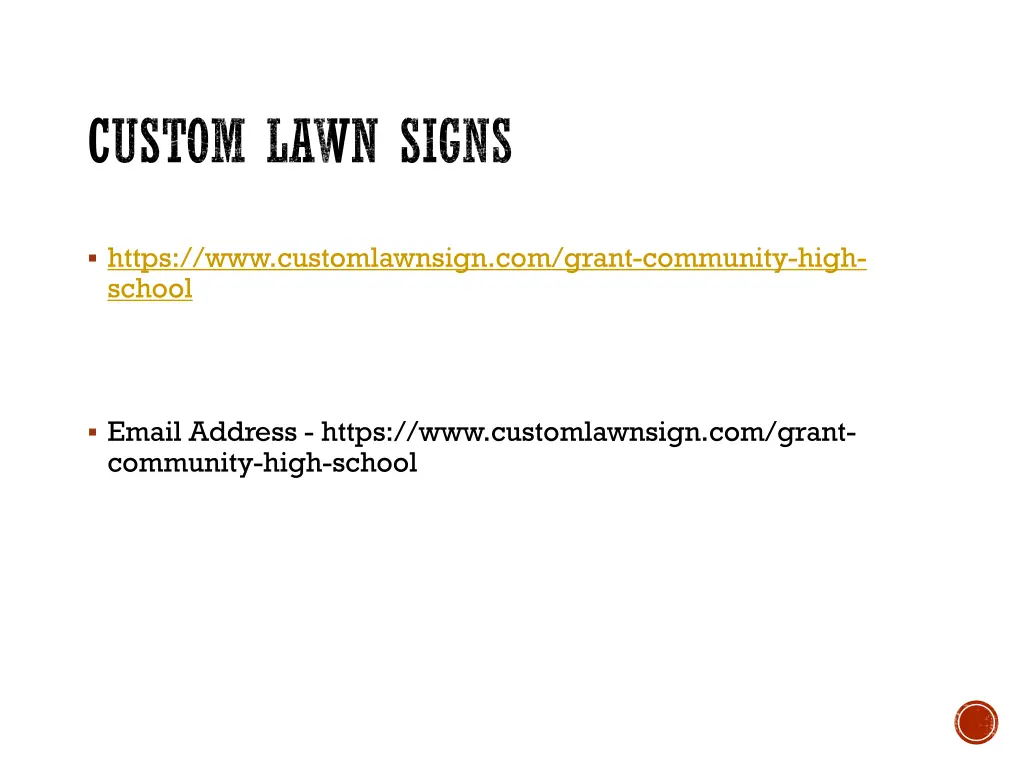 custom lawn signs