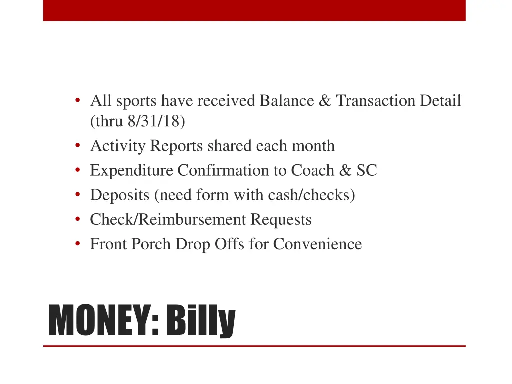 all sports have received balance transaction