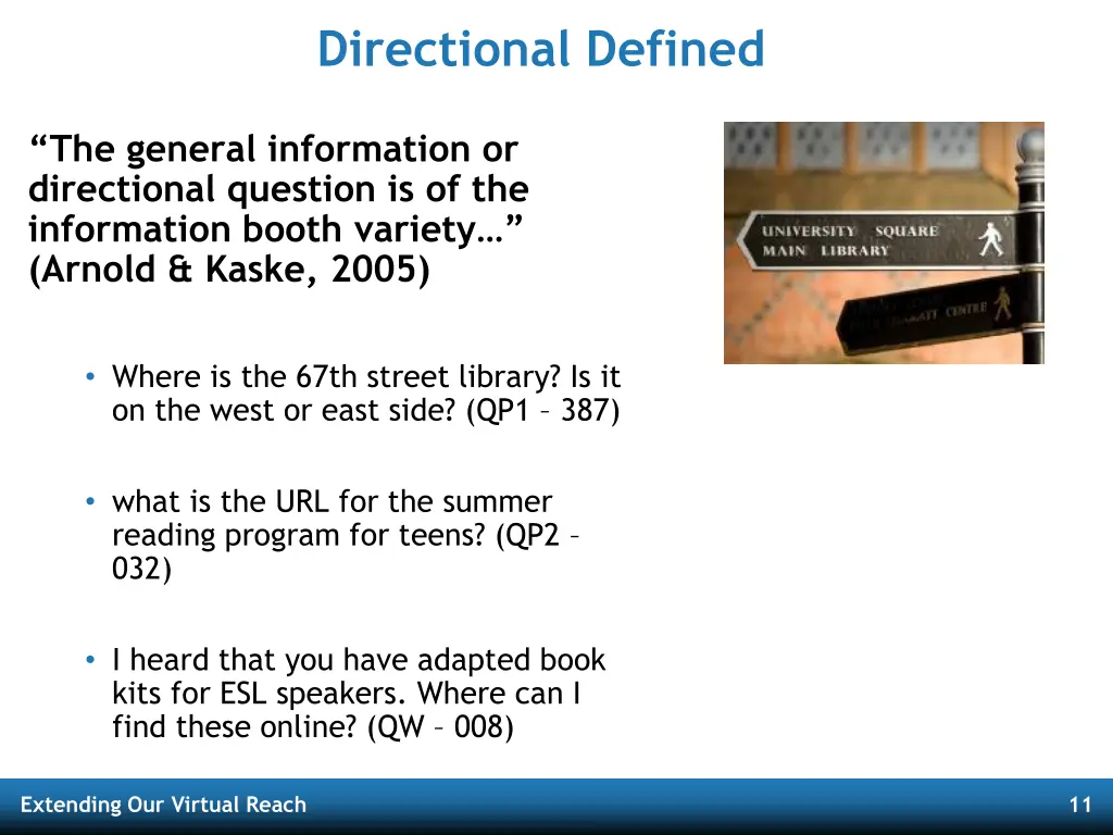 directional defined