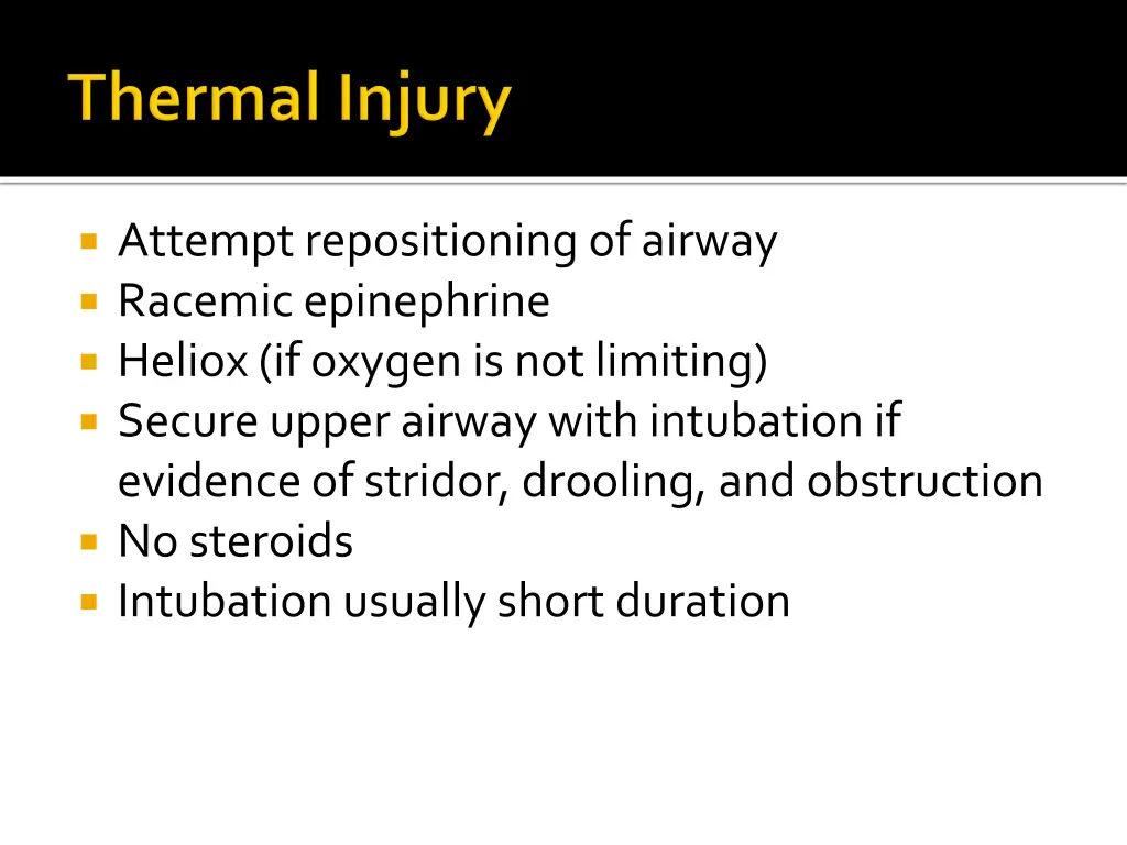 attempt repositioning of airway racemic