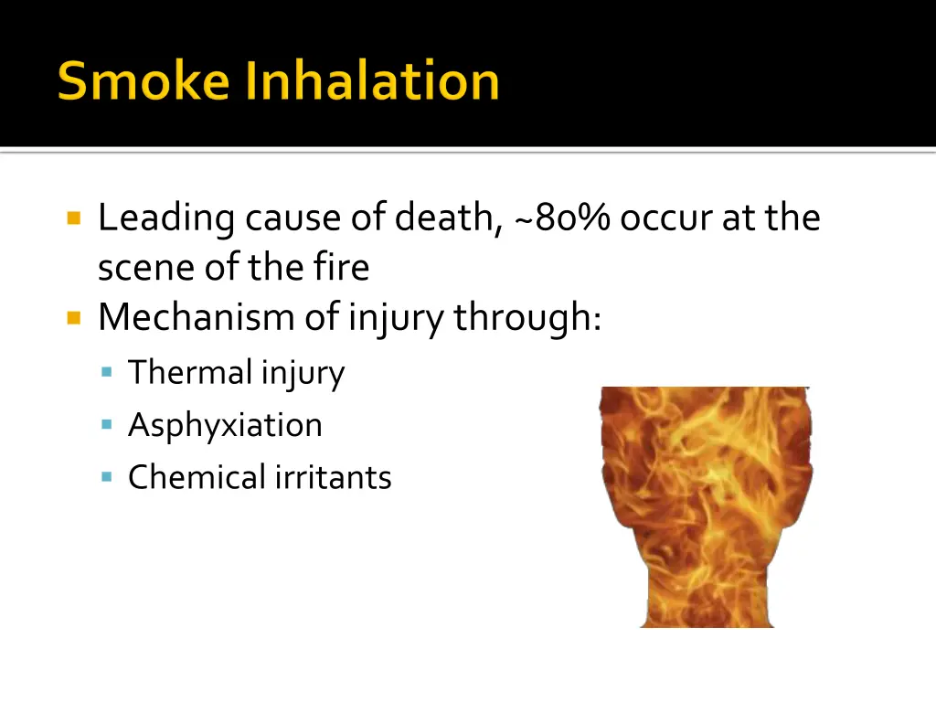 leading cause of death 80 occur at the scene