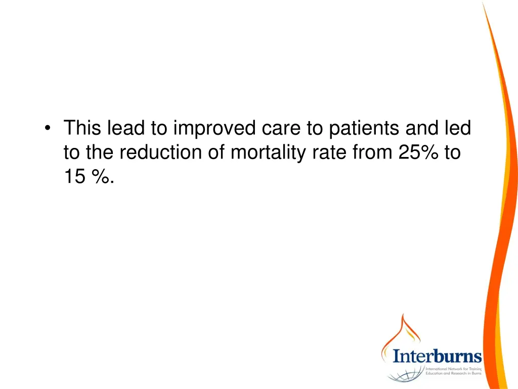 this lead to improved care to patients