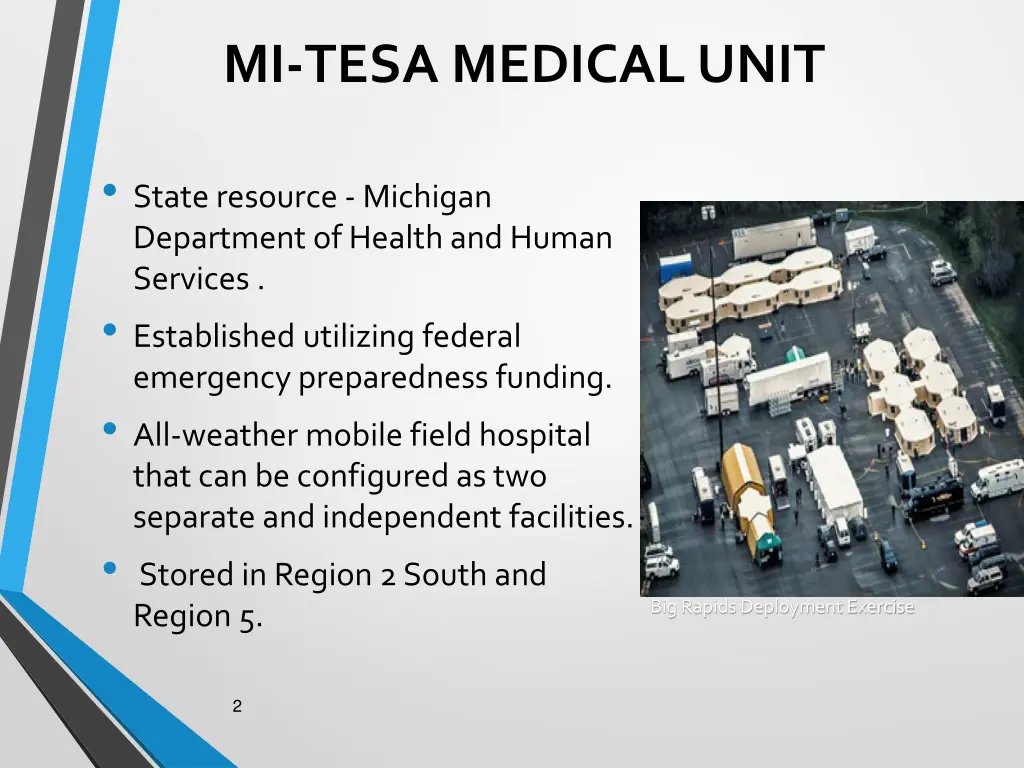 mi tesa medical unit