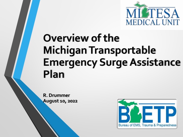 overview of the michigan transportable emergency