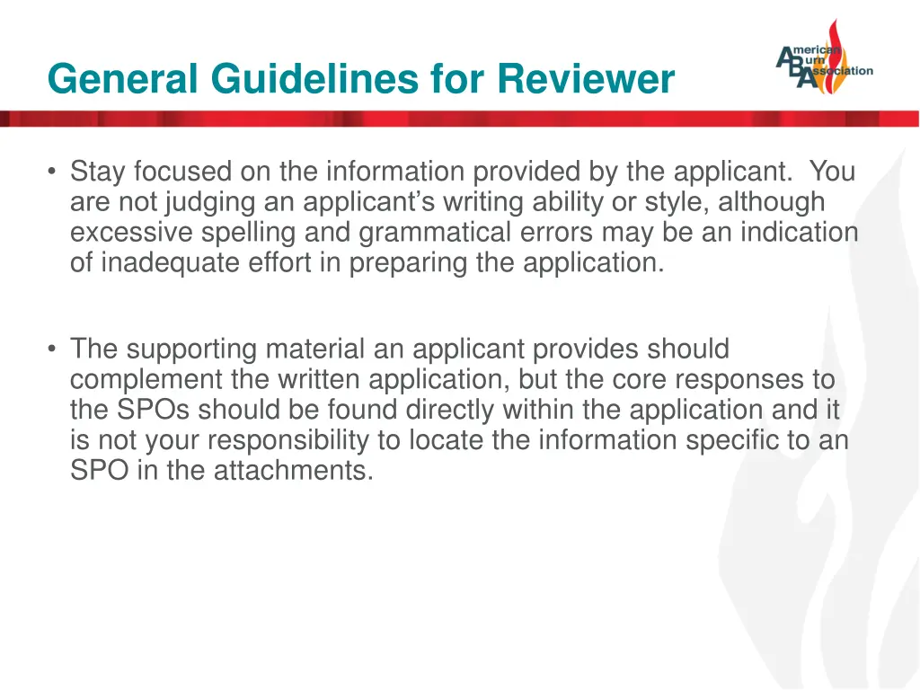 general guidelines for reviewer 2