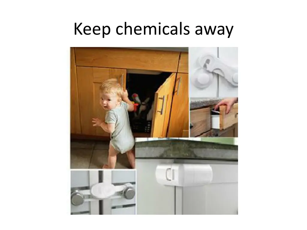 keep chemicals away