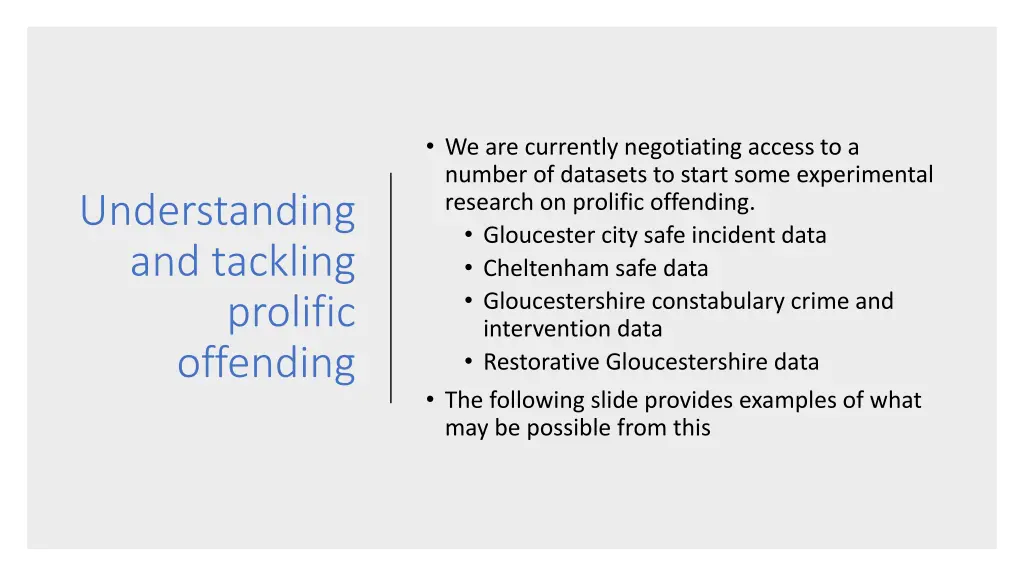 we are currently negotiating access to a number