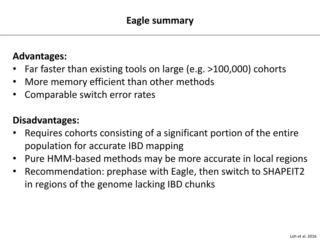 eagle summary