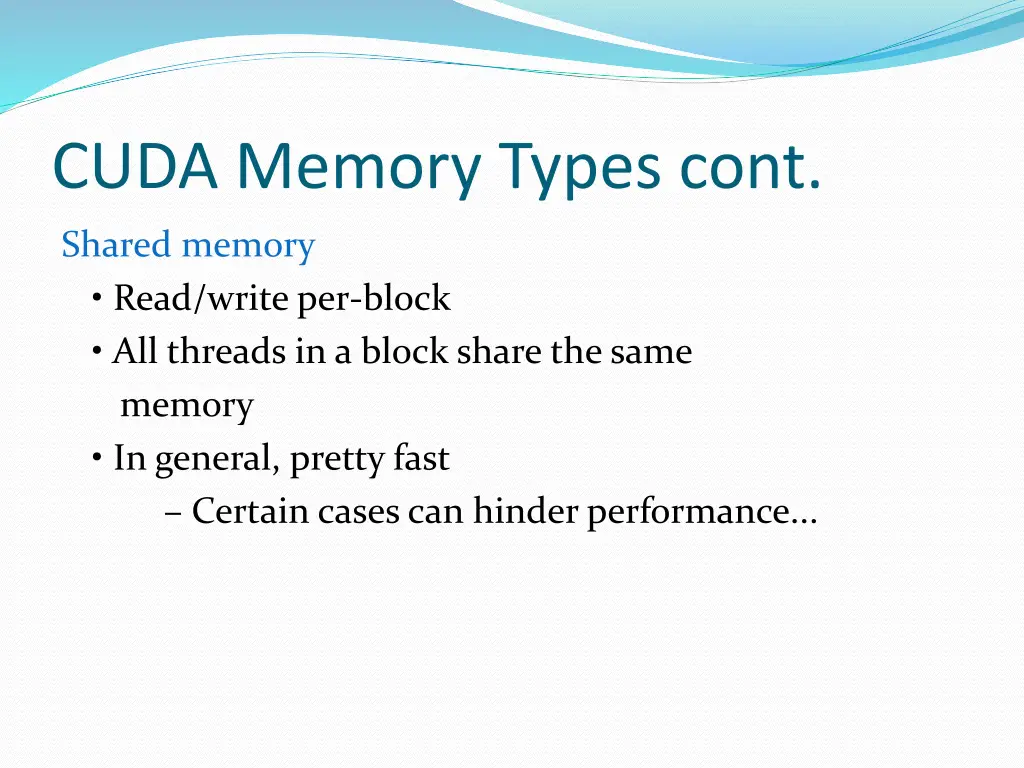 cuda memory types cont 1