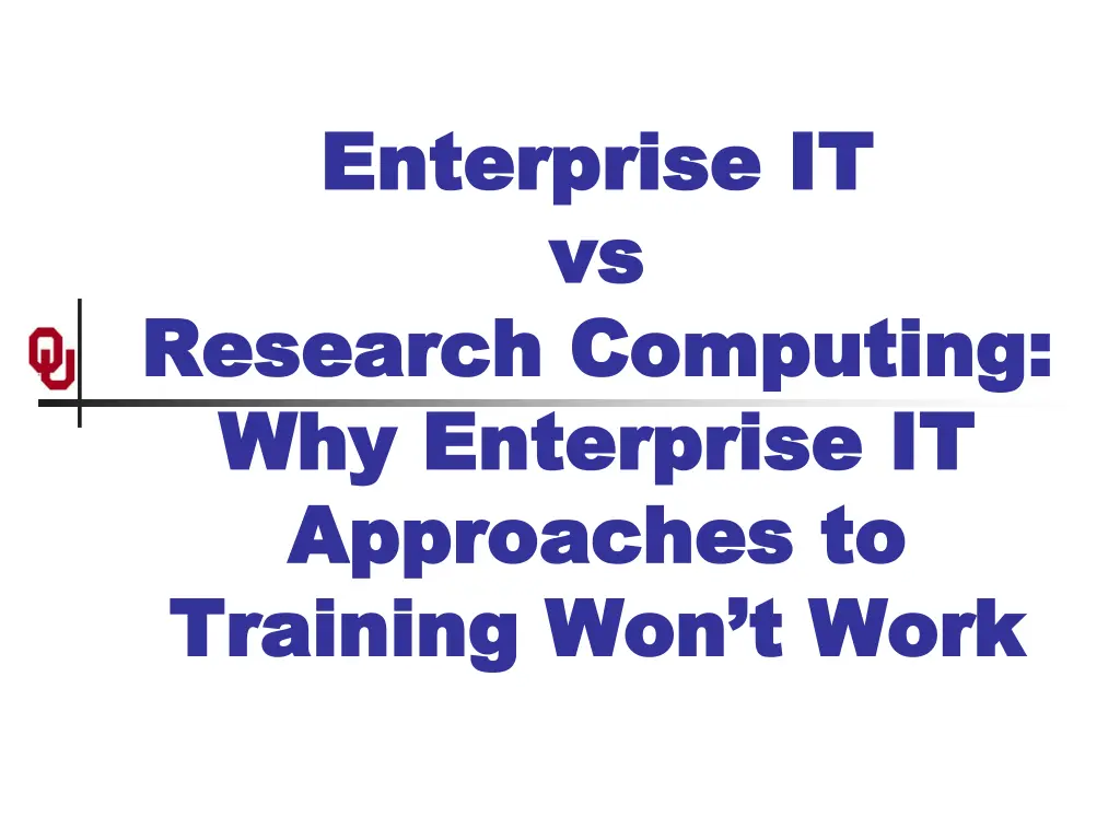 enterprise it enterprise it vs vs research