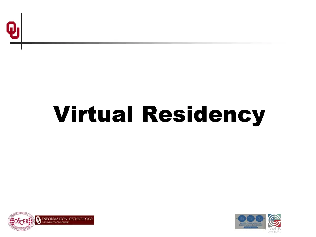 virtual residency