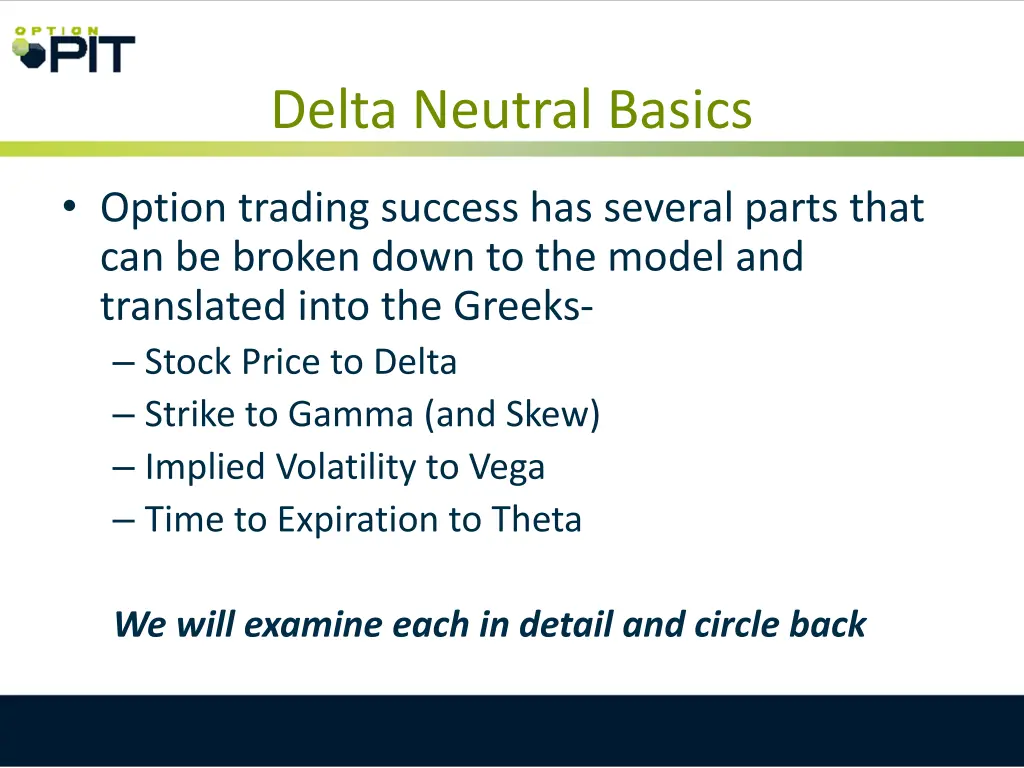 delta neutral basics